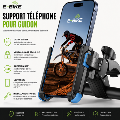 Support Téléphone E-bike